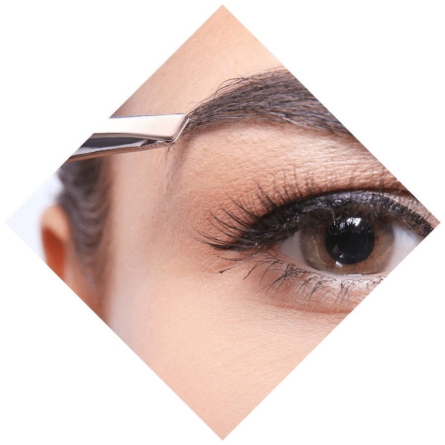 rectangle cgf Epilation à la cire pour elle Sourcils création de ligne